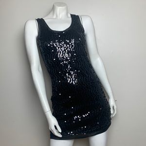 Cotton Candy Black Dress Small
